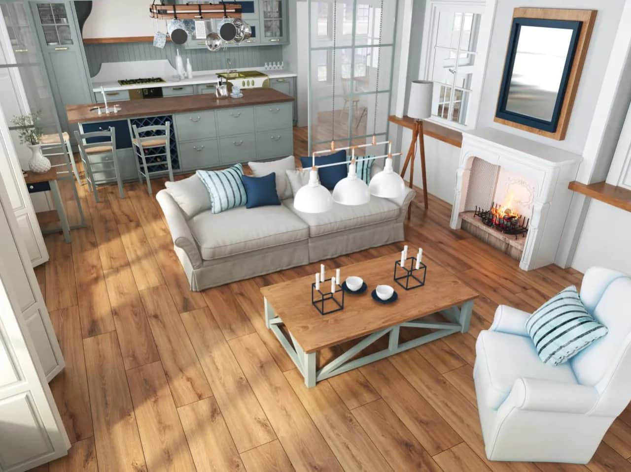 Jak wybrać idealną podłogę do salonu? Porównanie materiałów, zalety i praktyczne porady