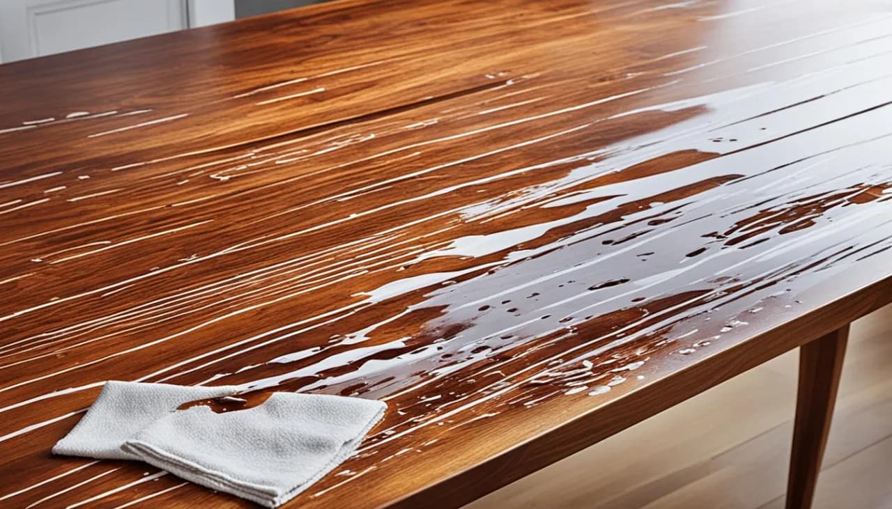 Skuteczne sposoby na zmycie kleju z mebli lakierowanych bez szkód